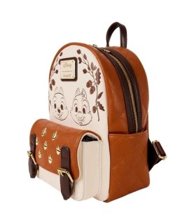 Loungefly Mini Backpack - Chip and Dale Quilted