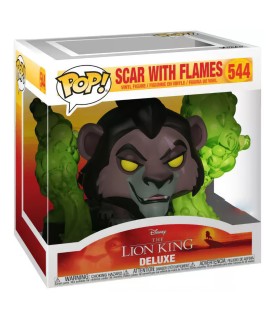 Pop! Disney: Lion King Deluxe - Scar in Flames with Chase (no544)