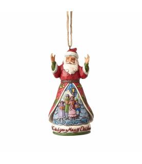 Wish Merry Christmas Santa Ornament