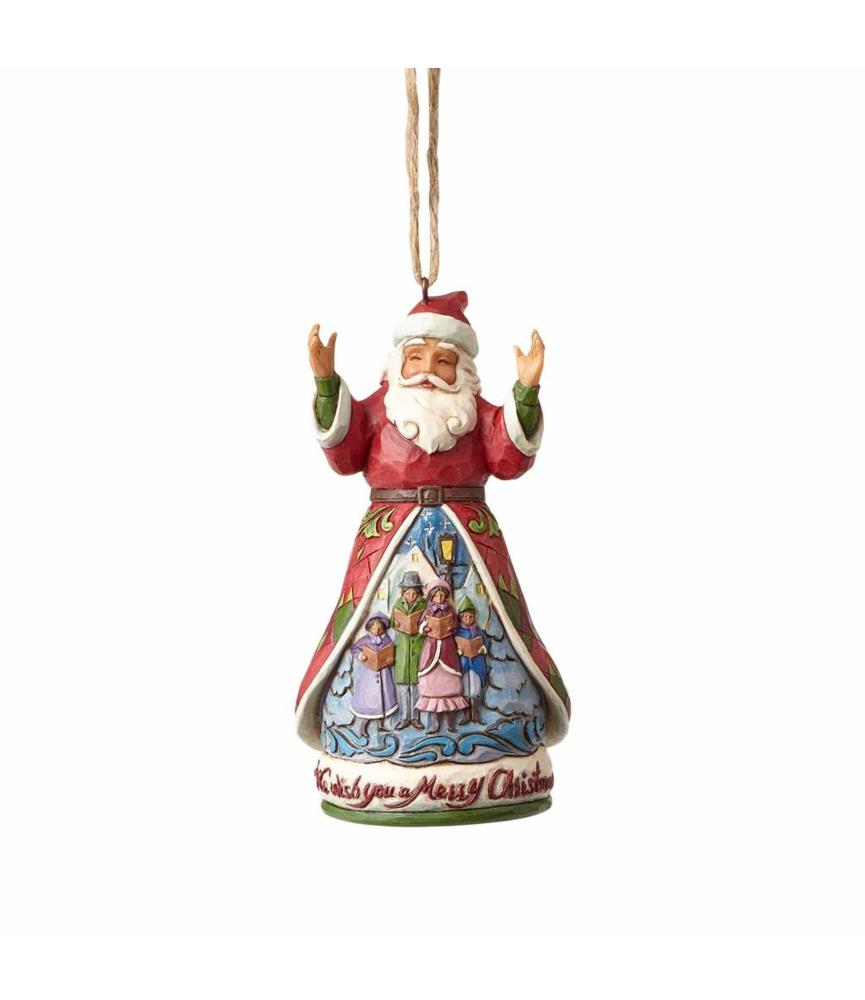 Wish Merry Christmas Santa Ornament