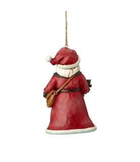 Winter Wonderland Santa Holly ornament