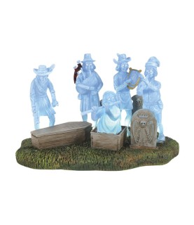 Voorschot: Haunted Mansion Phantom Five Lit Figurine (Exp 2025-07-22)