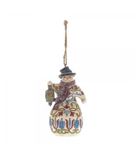 Victorian Snowman Ornament