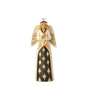 Black & Gold Praying Angel