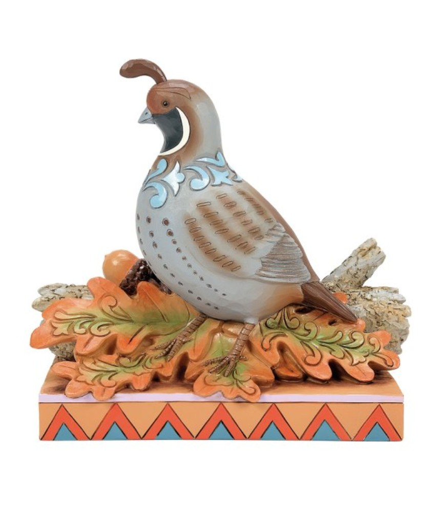 Avance: Shades of Fall: Quail on Leaves (Expected)