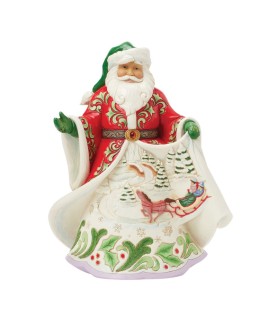 Advance: Magical Sleigh Ride: Santa Musical Winter Scene, First Edtion (Signed by Jim Shore) (Exp 2025-07-30)
