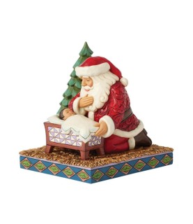Voorschot: Christmas Miracle: Santa Kneeling Over Baby Jesus (Exp 2025-08-11)