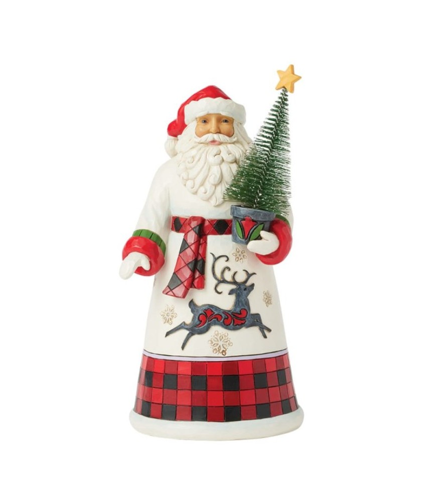 Advance: Santa Delivers: Santa with Sisal Tree (Expected)