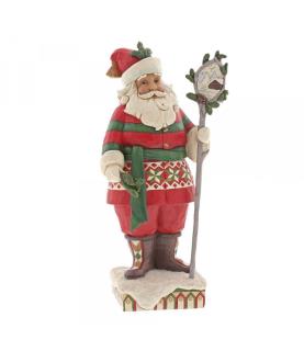 Woodsy Santa with Staff Scene