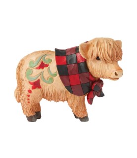 Avance: Moo-ti-ful Christmas: Highland Calf Pint Figurine (Exp 2025-08-27)