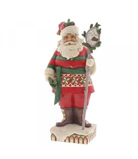 Woodsy Santa with Staff Scene
