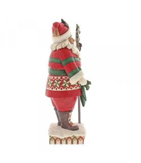 Woodsy Santa with Staff Scene