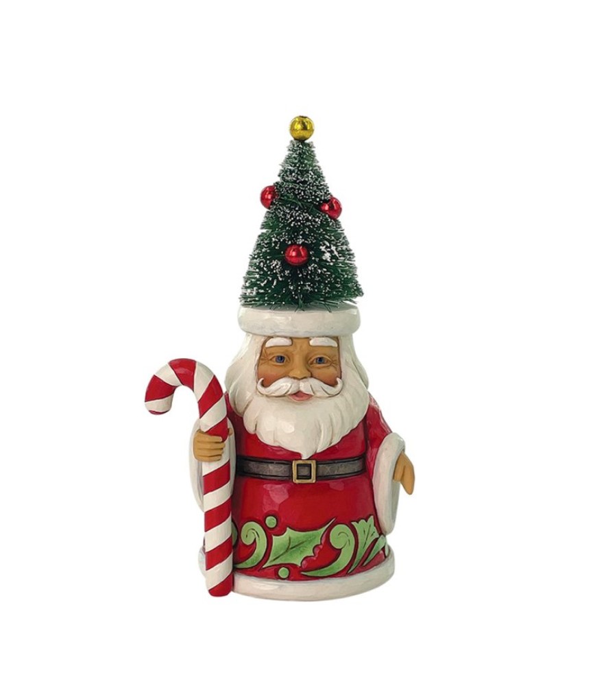 Voorschot: The Merry On Top (Santa with Sisal Tree Pint Figurine (Expected)