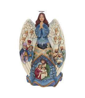 Lighted Nativity Angel Musical