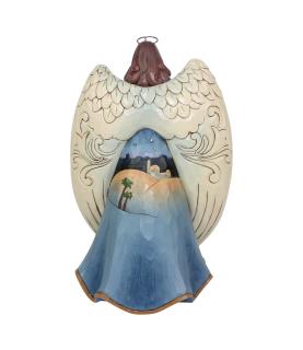 Lighted Nativity Angel Musical