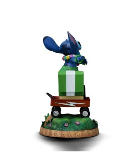 Voorschot: Lilo & Stitch - Hula Stitch - Statue Art Scale (1/10 scale) Deluxe (Expected)