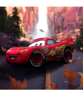 Advance: Cars Art Scale Statue 1/10 Lightning Mcqueen (Expected)