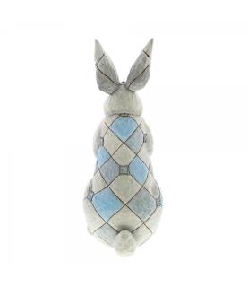 Grey Rabbit Garden Statue