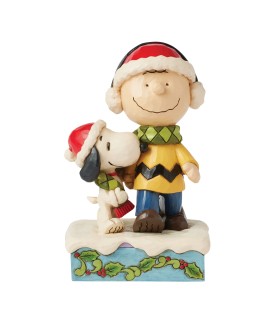 Avance: Bundled in Friendship (Charlie Brown & Snoopy Wrapped in Scarf) (Exp 2025-08-11)