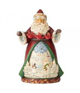 Charming Cheer Found Here (Santa with Cardinals)