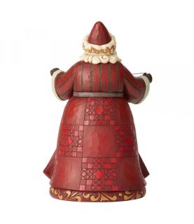 Charming Cheer Found Here (Santa with Cardinals)