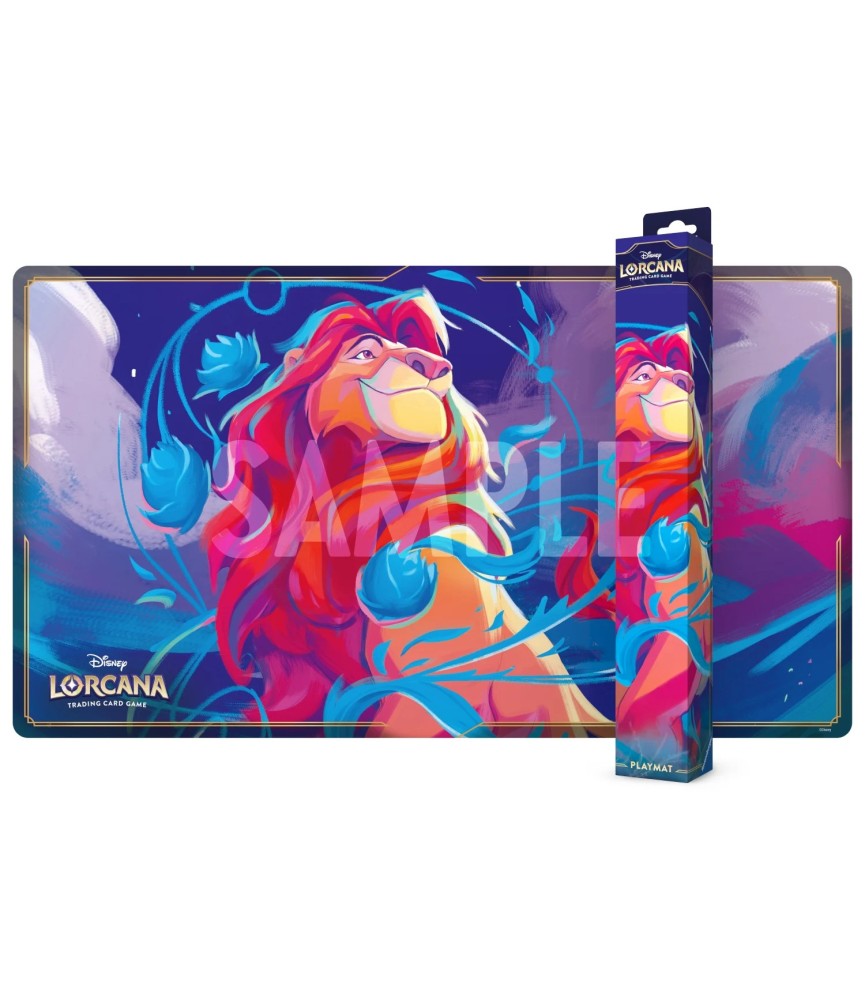 Pré-paiement: Lorcana w9: Playmat: Fabled - UK - Mufasa (Expected)