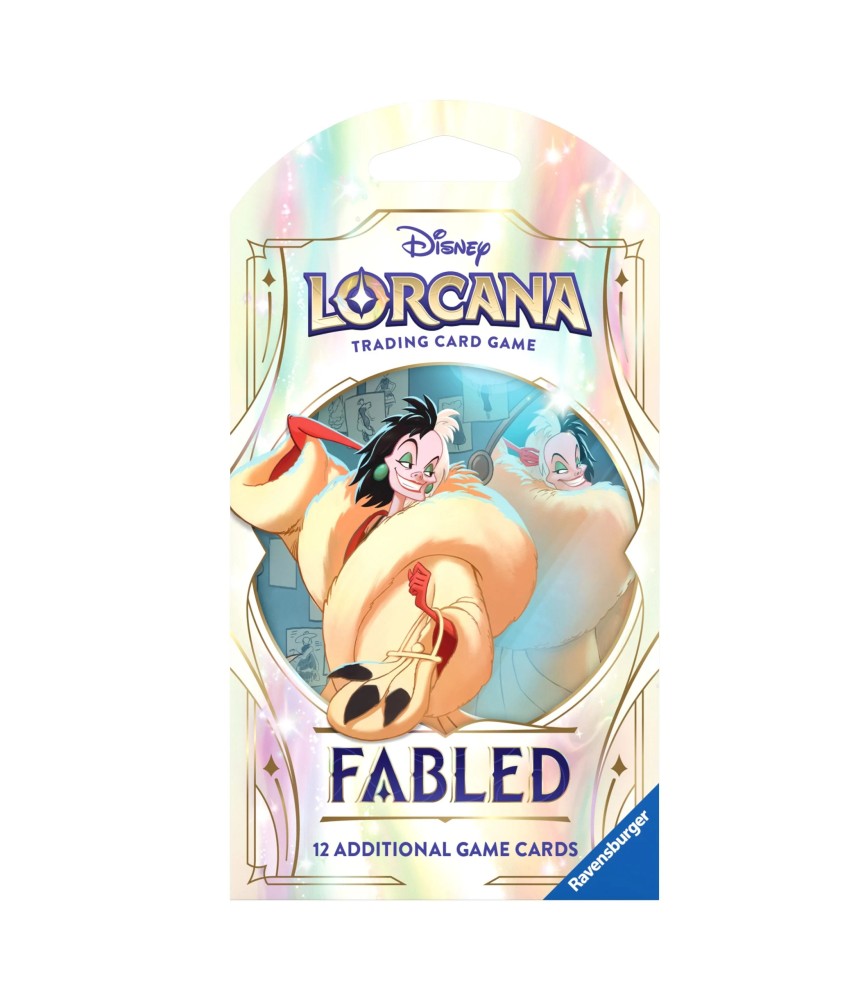 Pré-paiement: Lorcana w9: Booster pack: Fabled - UK - Cruella (Expected)
