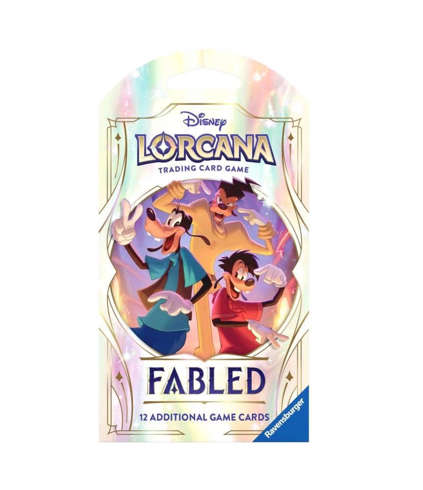 Pré-paiement: Lorcana w9: Booster pack: Fabled - UK - Goofy & Max (Expected)