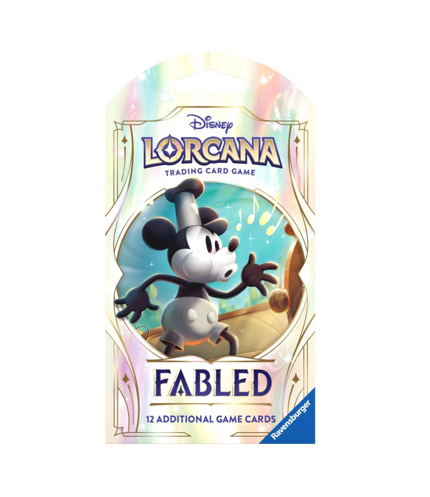 Vooruitbetaling: Lorcana w9: Booster pack: Fabled - UK - Steamboat Willie (Expected)