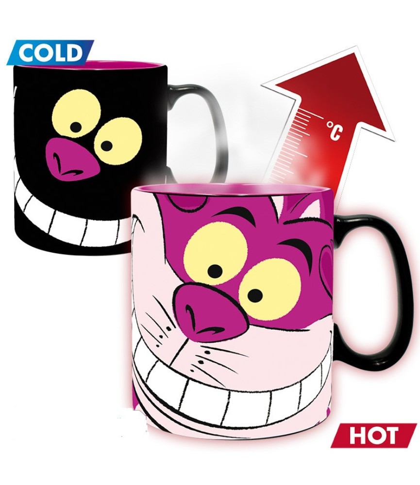 Alice's Cheshire Cat - Heat Change Mug - 460 ml