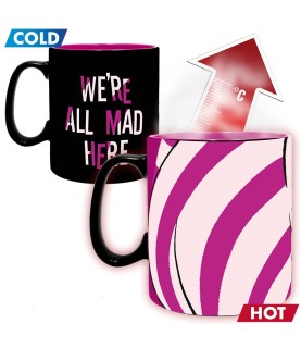 Alice's Cheshire Cat - Heat Change Mug - 460 ml