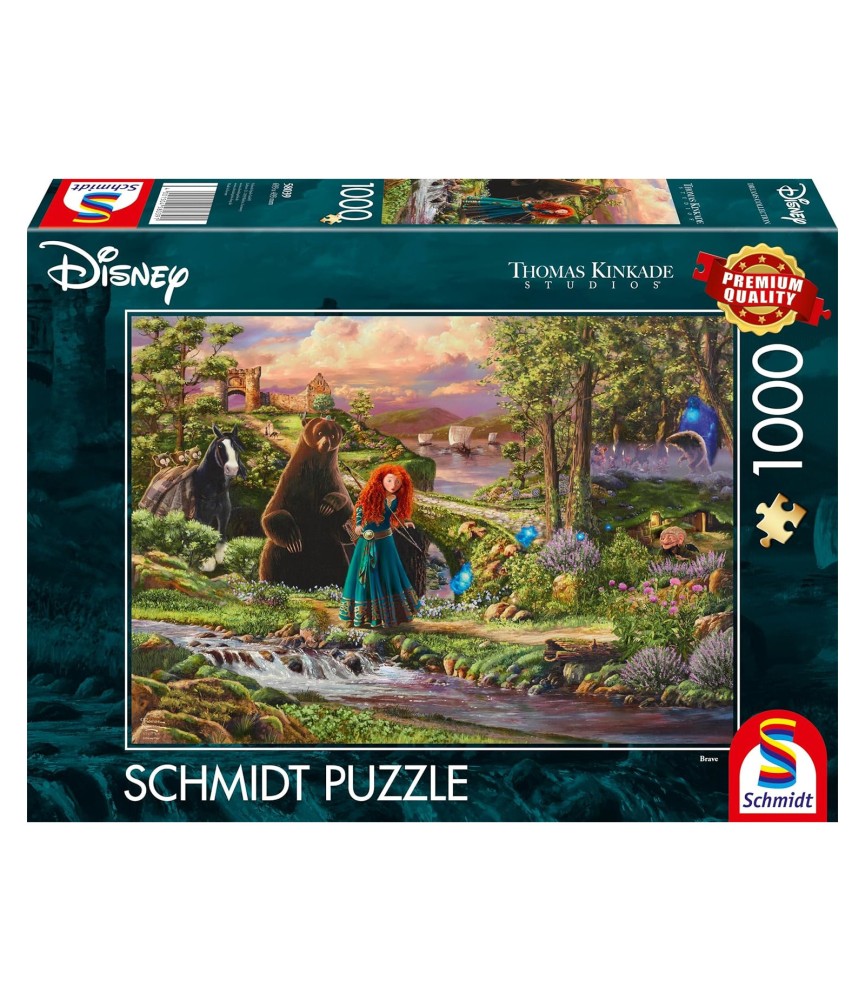 Brave, Thomas Kinkade (1000p)