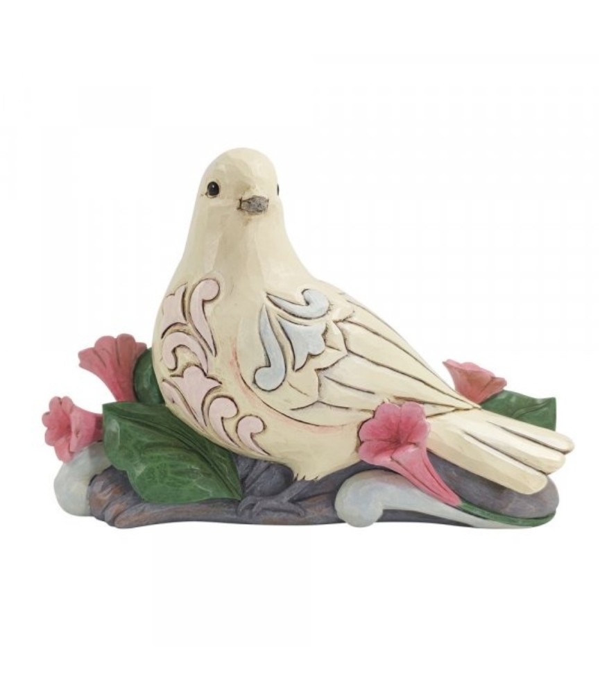 White Dove Figurine