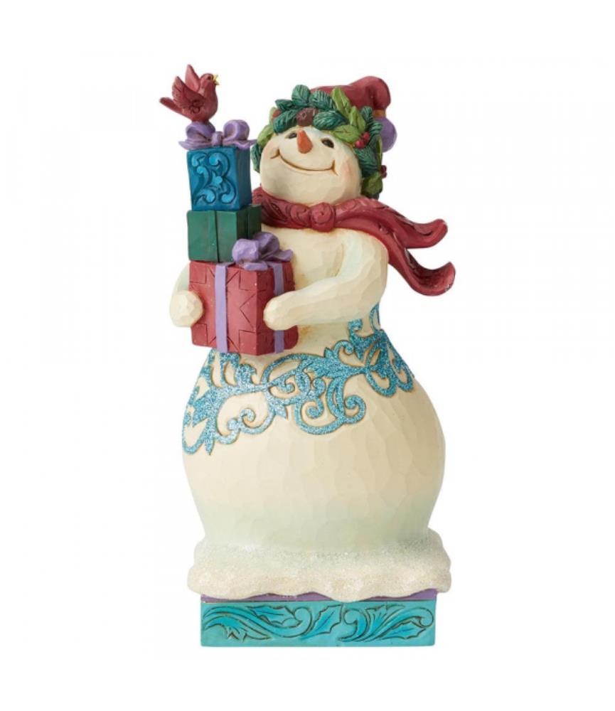 Share Some Love (Winter Wonderland Snowman with Gifts)
