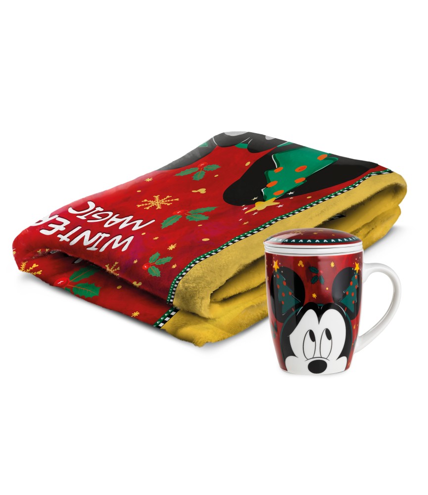 Winter Magic -Infusion Mug + Plaid - Mickey