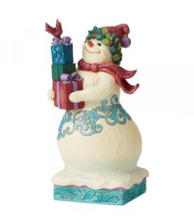 Share Some Love (Winter Wonderland Snowman with Gifts)