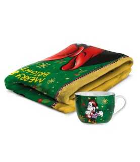 Winter Magic - Breakfast Mug + Plaid - Minnie