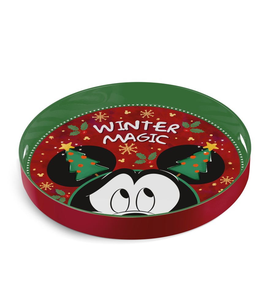Winter Magic Tray - Mickey