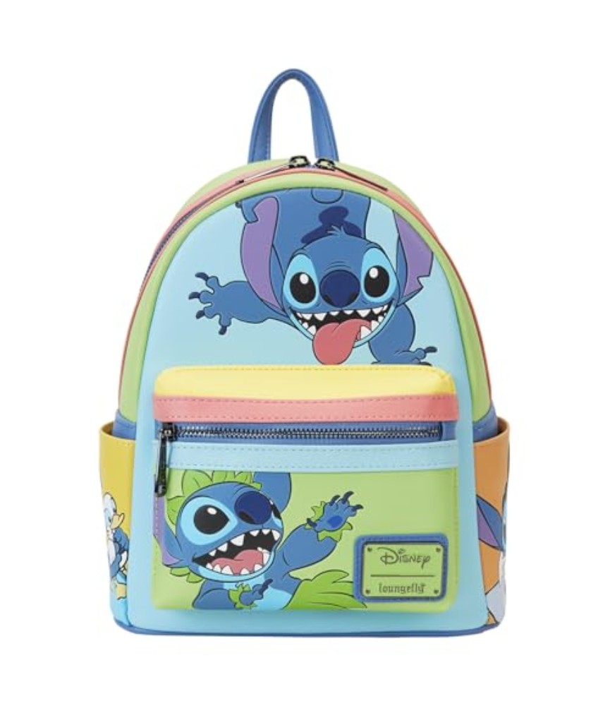 Loungefly Mini Backpack - Jaase Stitch Colorblock Exclusive