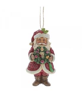 Winter Wonderland Santa Ornament