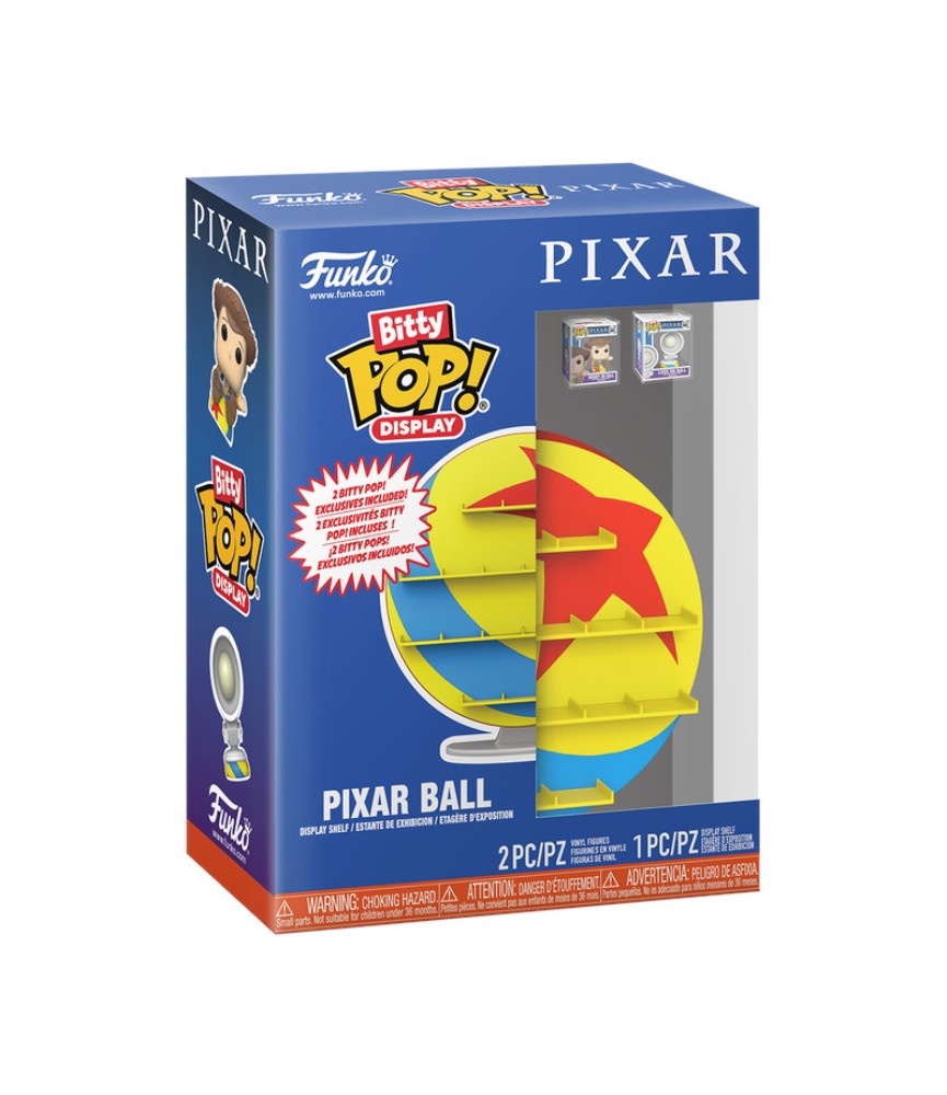 Pop! Disney: Bitty Pop Display - Pixar Ball