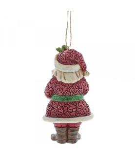Winter Wonderland Santa Ornament