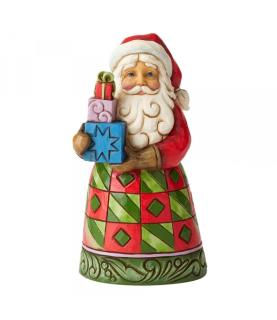 Delivered With Love (Santa With Stack of Presents Pint-Sized)