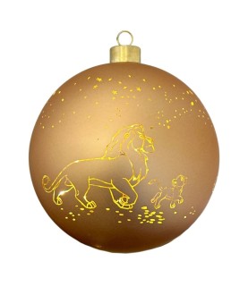 Lighted bauble the Lion King big