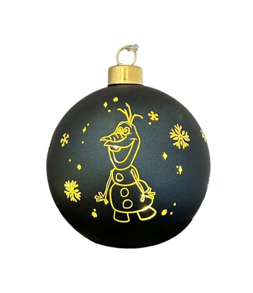 Lighted bauble Frozen small