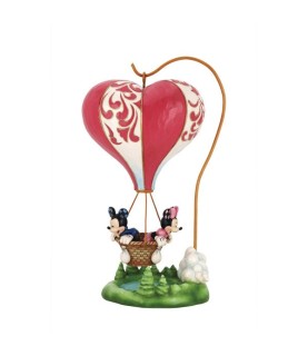 Mickey and Minnie Hot Air Balloon (Signed by Jim Shore)