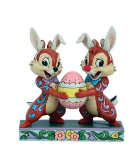 Mischievous Buddies: Chip 'n Dale Easter (Signed by Jim Shore)