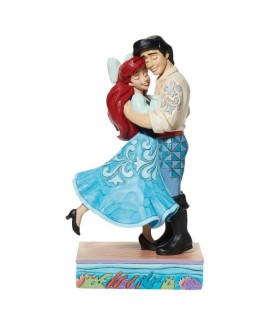 Two Worlds United:  Ariel & Prince Eric (Signed by Jim Shore)