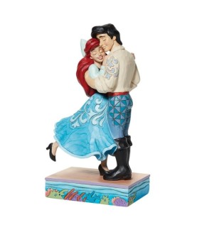 Two Worlds United:  Ariel & Prince Eric (Signed by Jim Shore)