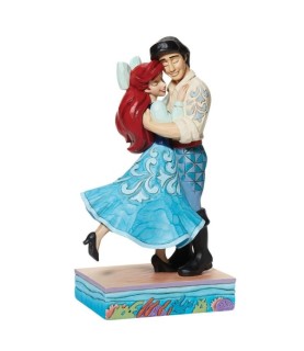Two Worlds United:  Ariel & Prince Eric (Signed by Jim Shore)